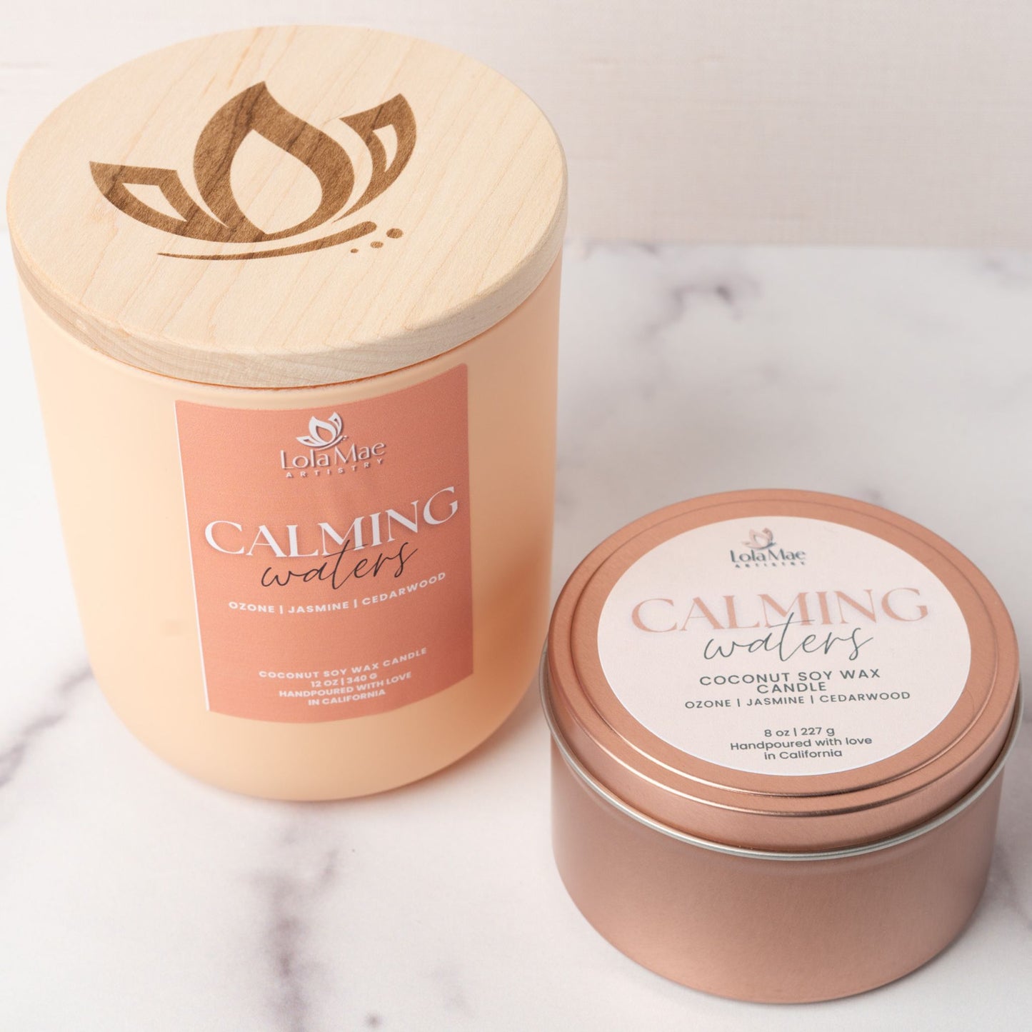 Calming Waters - Coconut Soy Candle
