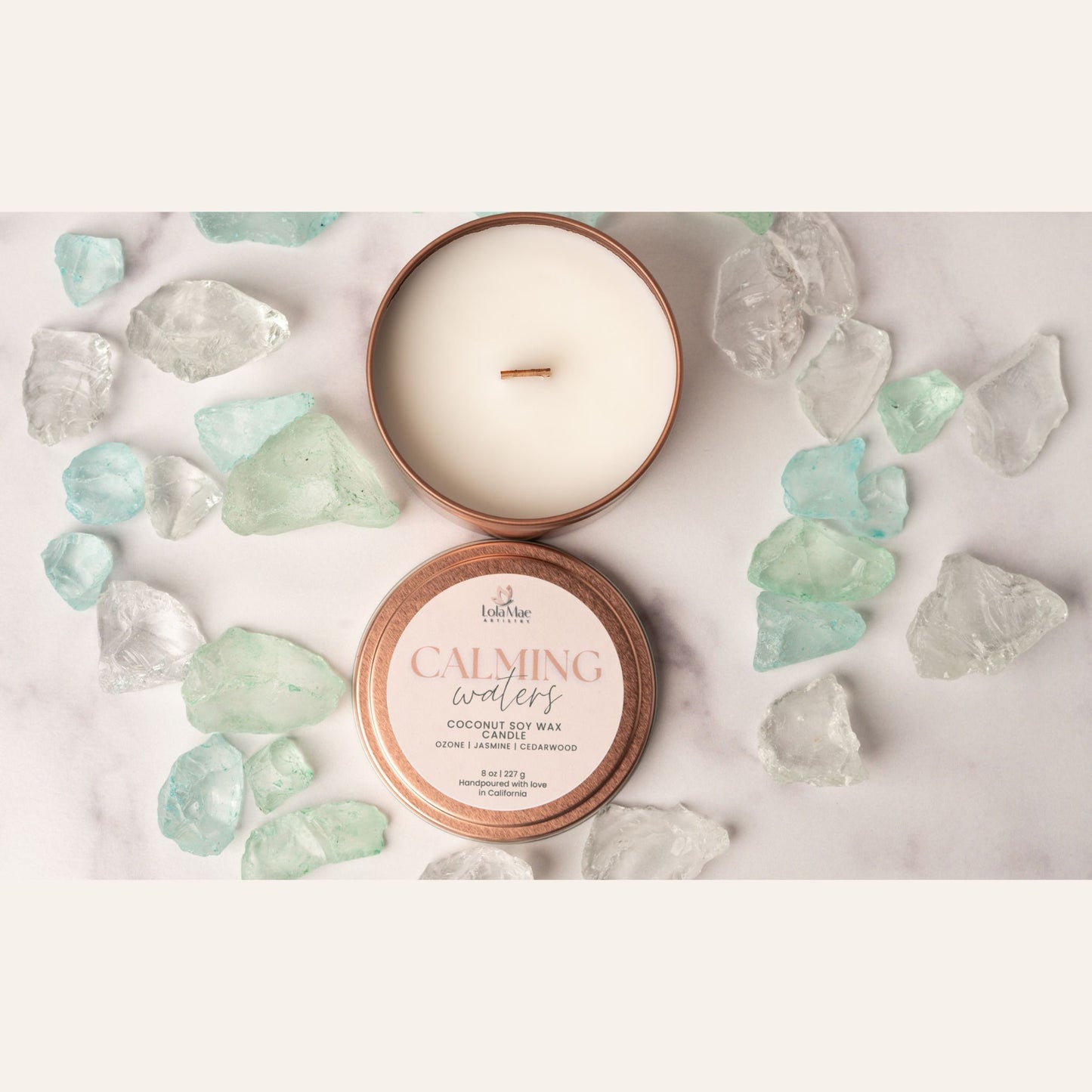 Calming Waters - Coconut Soy Candle