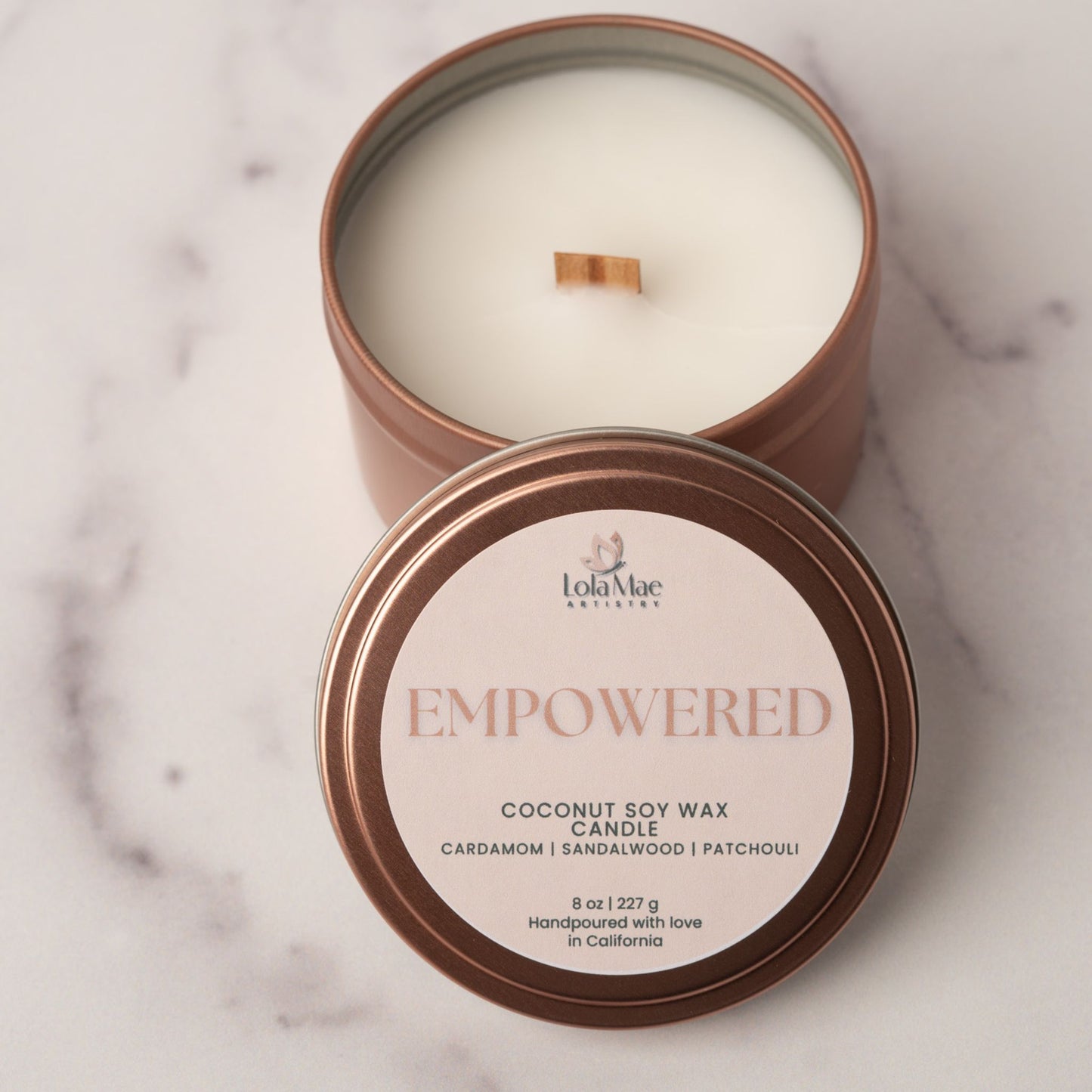 Empowered - Coconut Soy Candle