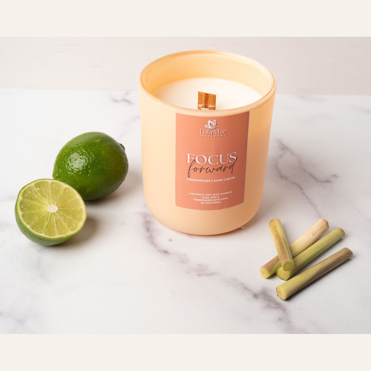 Focus Forward - Coconut Soy Candle