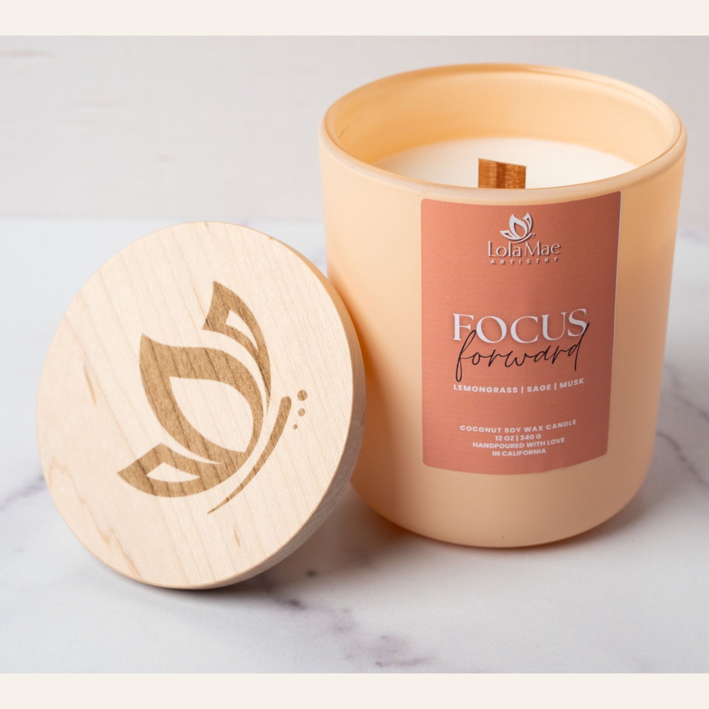 Focus Forward - Coconut Soy Candle