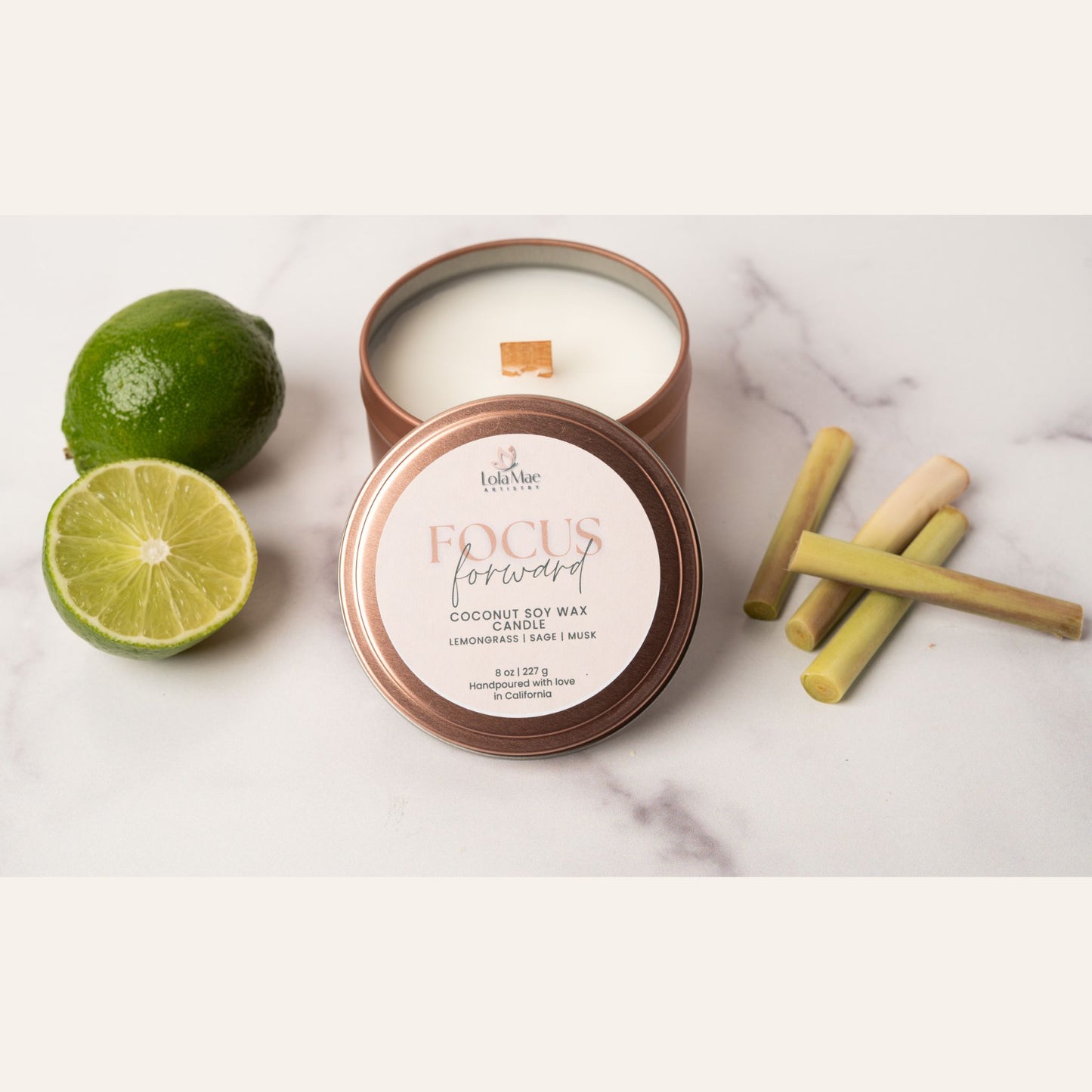 Focus Forward - Coconut Soy Candle