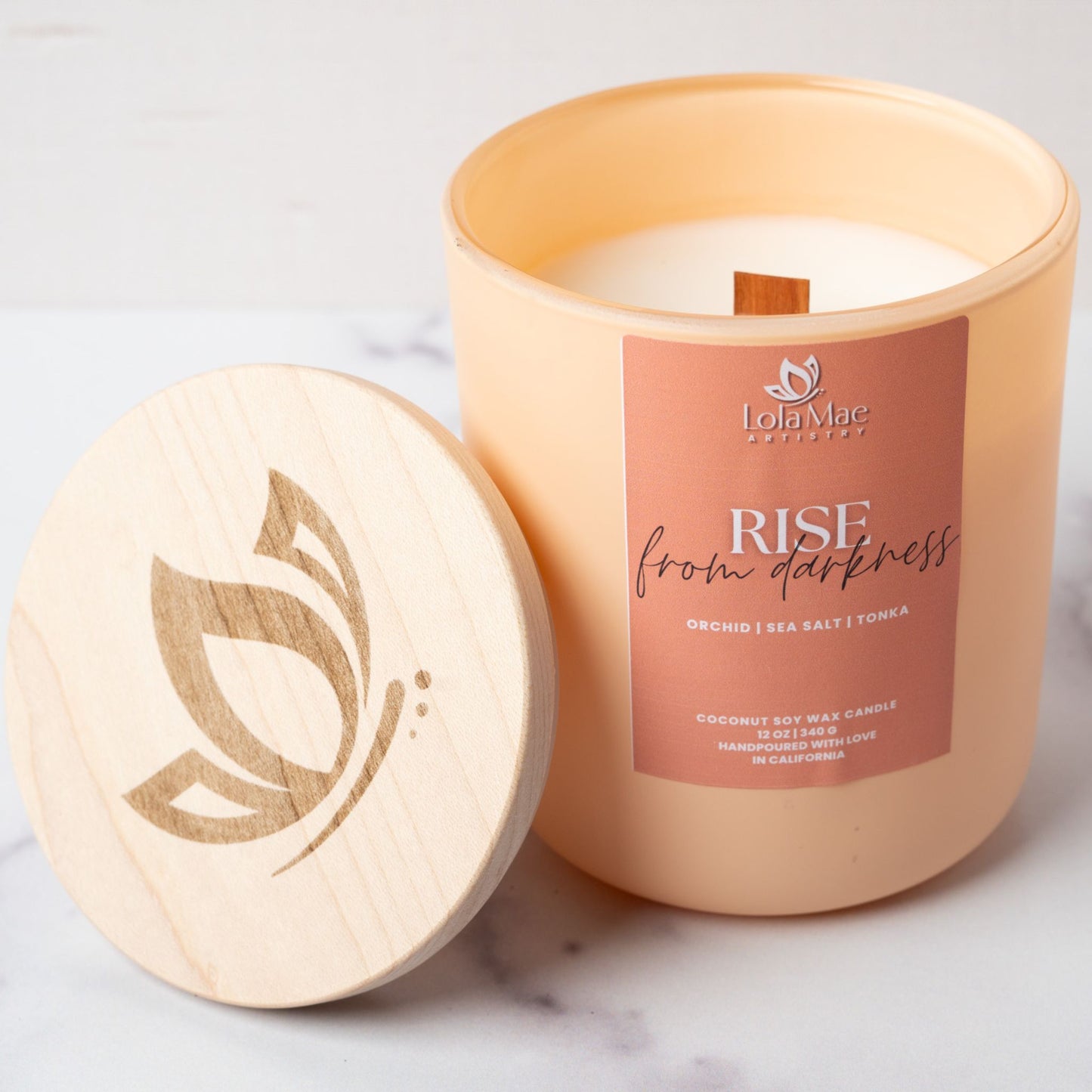 Rise from Darkness - Coconut Soy Candle
