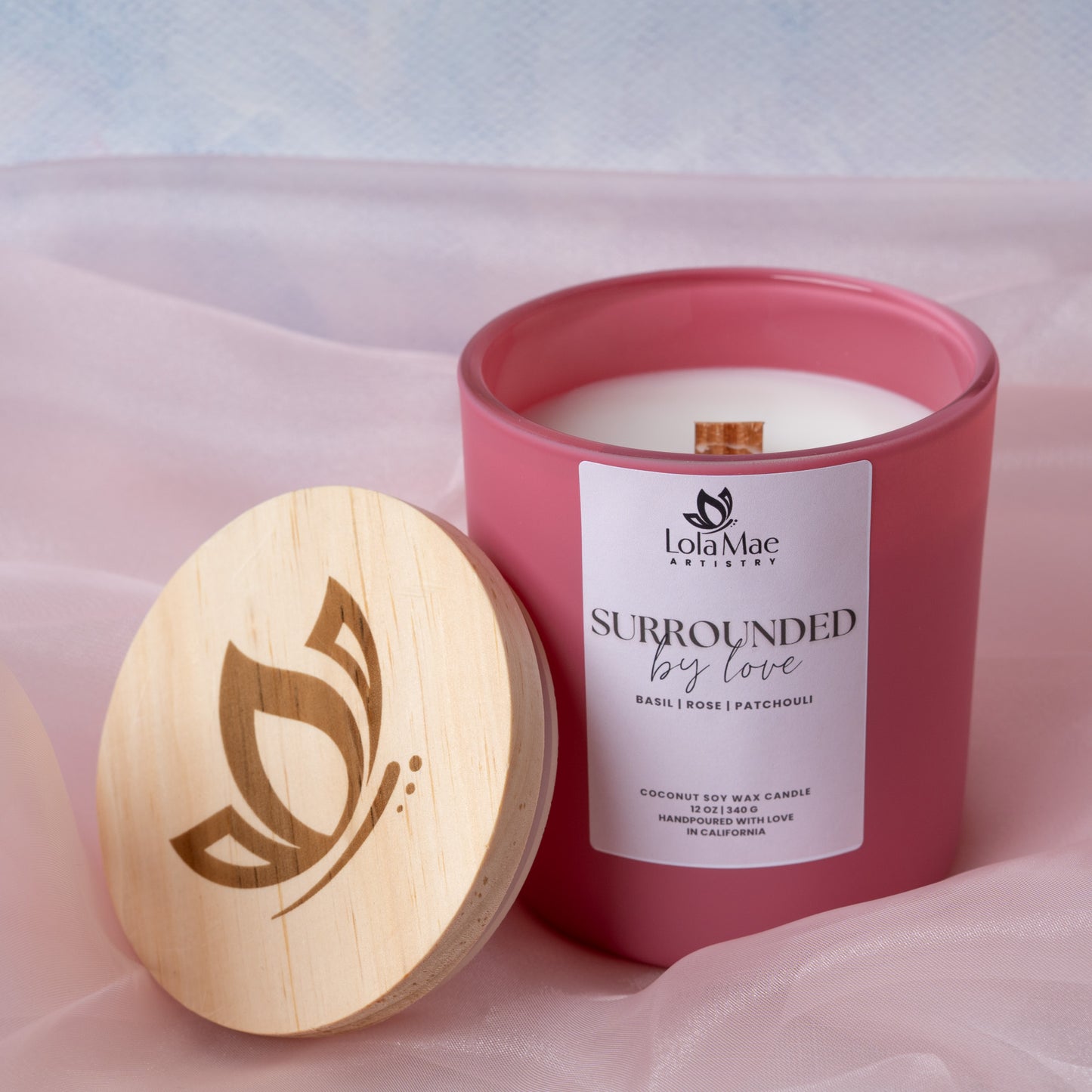 Surrounded by Love - Coconut Soy Candle